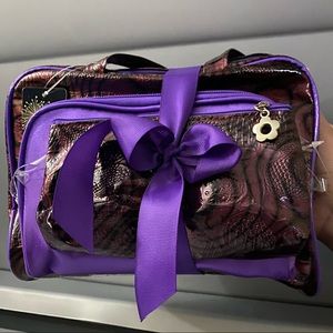 3 piece makeup bag set